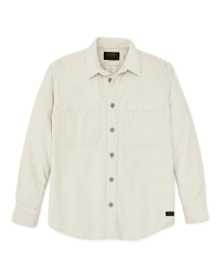 6-wale Corduroy Shirt - Stone